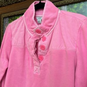 Bright pink crown & Ivy pullover